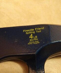 ESTWING Fireside Friend Axe - 14" Wood Splitting Maul with Forged Steel Construction & Shock Reduction Grip - E3-FF4, Blue 34 71qg8CQQlL