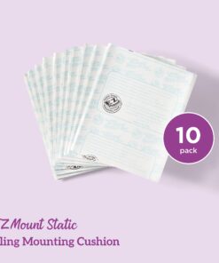 Alternative view of Crafter's Companion - EZMount Static Cling Mounting Cushion Gray Foam (8.5 x 11 Inches) - 10 Pack