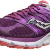 Saucony Women's Zealot ISO Running Shoe 5 Purple/Coral 7 71qhZG2nyUL