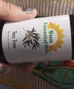 Sun Essential Oils 4oz - Tea Tree Essential Oil - 4 Fluid Ounces 4 Fl Oz (Pack of 1) 34 71qi4A2qMtL