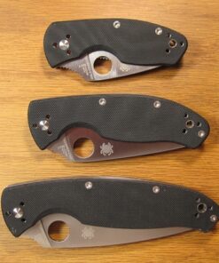 Spyderco Ambitious Value Knife with 2.31" Stainless Steel Blade and Durable Black G-10 Handle - PlainEdge - C148GP 35 71qiEq6CdXL