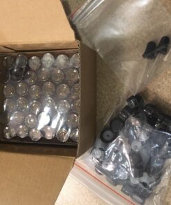 Teenitor Oil Bottles for Essential Oils, 36 Pcs 2 ml (5/8 Dram) Amber Glass Vials Bottles, with Orifice Reducers and Black Caps, with 2 Free Glass Transfer Eye Droppers 41 71qiXUwNbvL