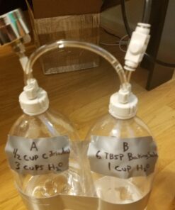 DIY CO2 Generator System Kit with Pressure Gauge Air Flow Adjustment Valve - Pressurized CO2 Kit for Aquarium Plants Tube Valve for Bottle - CO2 Regulator Aquarium for CO2 Diffuser - Grow System 38 71qictVsQL