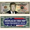 American Art Classics Donald Trump 2016 Presidential Dollar Bill in Currency Holder 20 71qj7X1r5aL