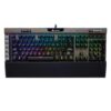 Corsair K95 RGB Platinum Mechanical Gaming Keyboard - 6x Programmable Macro Keys - USB Passthrough & Media Controls - Fastest Cherry MX Speed - RGB LED Backlit - Aluminum Finish Gunmetal 18 71qjMsvM3VL 1