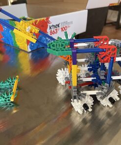 K’NEX Imagine: 100 Model Building Set – 863 Pieces, STEM Learning Creative Construction Model for Ages 7-10, Interlocking Engineering Toy for Boys & Girls, Adults - Amazon Exclusive 31 71qjn6mTm3L 1