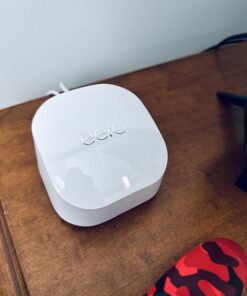 Amazon eero 6+ mesh Wi-Fi router | Fast and reliable gigabit speeds | connect 75+ devices | Coverage up to 1,500 sq. ft. | 2022 release 1-Pack eero 6+ 29 71qjynwrXnL