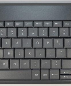 Logitech K400 Plus Wireless Touch With Easy Media Control and Built-in Touchpad, HTPC Keyboard for PC-connected TV, Windows, Android, Chrome OS, Laptop, Tablet - Black Floral 55 71qke4e WRL