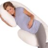 Leachco Snoogle Original Maternity/Pregnancy Total Body Pillow, Ivory 60 Inch 14 71ql DbxYL