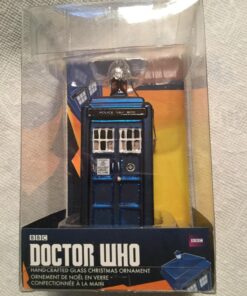 Kurt Adler 4.25-Inch Doctor Who Tardis Glass Figural Ornament 45 71qm7RPiTDL