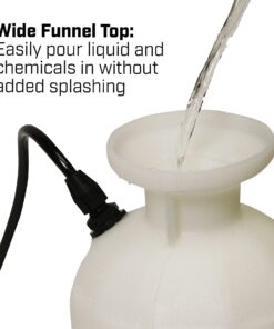 Chapin 20541 Made in the USA 1-gallon Lawn, Garden and Multi-purpose Sprayer with Foaming and Adjustable Nozzles for Spraying Plants, Garden Watering, Lawns, Weeds and Pests , Translucent White 17 71qmrMy6m2S