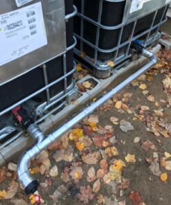 275-330 GALLON IBC TOTE TANK ADAPTER 2" NPS Fine x BRASS Hose FAUCET VALVE 16 71qnQIxITL