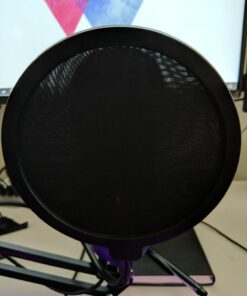 Earamble Studio Microphone Pop Filter Round Shape Mic Wind Mask Shield Screen 56 71qnS121v0L