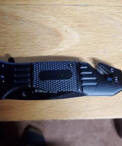 TAC Force Spring Assisted Opening Tactical Rescue Folding Knife Pocket (Black) 37 71qnWjyQlmL