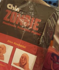 Chia Pet Zombie Pet with Seed Pack, Decorative Pottery Planter, Easy to Do and Fun to Grow, Novelty Gift, Perfect for Any Occasion Zombie Restless Arm 23 71qoJfiutQL