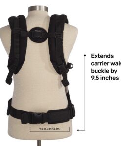 LÍLLÉbaby 6-in-1 Baby Carrier Waist Belt Extension Buckle, Black 23 71qoS9aGFlL