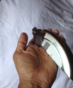 Kuhn Rikon Epicurean Garlic Press, Stainless Steel, 6.5 x 1 x 1.5 inches, Silver 35 71qoYBXQEL