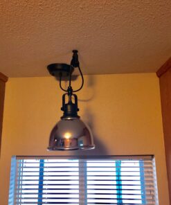 Colonial Tin Works Screw In Pulley Wheel, Set of 2 Ceiling or Wall Industrial Decor Pulleys System, For Pendant Lights 1 13 71qp WJESWL