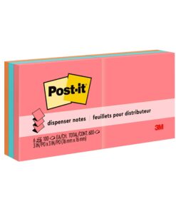 Post-it Super Sticky Notes, 3x3 in, 6 Pads, 2x the Sticking Power, Poptimistic, Bright Colors, Recyclable (622-8SSAN) 11 71qpUtMkKsL