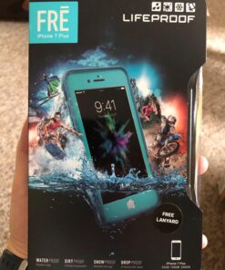 Lifeproof FRĒ SERIES Waterproof Case for iPhone 7 PLUS (ONLY) - Retail Packaging - SUNSET BAY (LIGHT TEAL/MAUI BLUE/MANGO TANGO) SUNSET BAY (LIGHT TEAL/MAUI BLUE/MANGO TANGO) 48 71qpnvz3ycL
