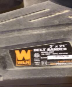 WEN 6321 7-Amp 3 in. x 21 in. Corded Belt Sander with Dust Bag , Black 21 in. Corded + Single Speed 30 71qpsfRRHNL