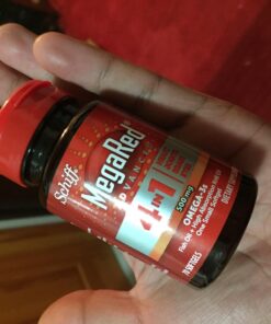 Megared Omega 3 Fish Oil & Antarctic Krill Oil Softgels for Brain, Heart, Joints & Eye Support, (80 Count Bottle), Concentrated Omega 3 Fatty Acid Supplement with EPA, DHA, Phospholipids 500mg 80ct 61 71qqCI8U8rL