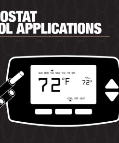 Woods Southwire 64162122 2 Conductor 18/2 Thermostat Wire; 18-Gauge Solid Copper Class 2 Power-Circuit Cable; Brown 16 71qqSHsrSkL