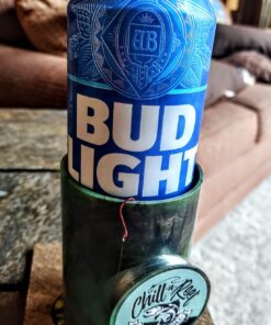 Chill-N-Reel Fishing Can Cooler (from Shark Tank) | Hard Shell Drink Holder with Hand Line Reel Attached | Fits Any Standard Insulator Sleeve or Coozie | Unique Fun Fishing Gift Camo 37 71qqTgLt9qL