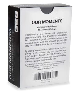 OUR MOMENTS Road-Trip Bundle: 300 Thought Provoking Conversation Starters for Couples, and for Meaningful Families Communication and Relationships Building - (3 Decks: Couples + Kids + Families) 10 71qqV 6Am L