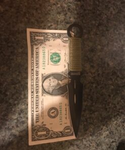 Whetstone Cutlery S-Force Kunai Knives - 12-Pack Black and Green Stainless-Steel Ninja Throwing Knife Set with Cord-Wrapped Handles and Carry Case 50 71qqqHCvxTL