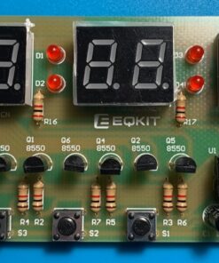 IS Soldering Project Clock, Icstation 6-Bit Digital Clock Soldering Kit DIY Soldering Practice for School Science Projects Student STEM Learning Teaching 66 71qqrK06WCL