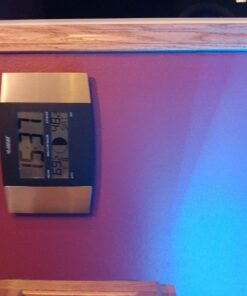 La Crosse Technology WS-8117U-IT-AL Atomic Wall Clock with Indoor/Outdoor Temperature 11 71qr4lviluL