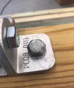 Jungle Gym Kingdom Swing Set Hangers - 2 Heavy Duty Brackets with Locking Snap Hooks for Porch, Patio, Playground - Indoor/Outdoor Hardware & Accessories 2 pack hangers 53 71qrJew8YJL 1