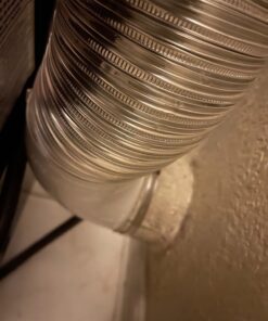 Lambro Industries 4004 Quick Connect Flexible Aluminum Duct Dryer Vent Kit 19 71qriJWJcL