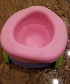 Kalencom Potette Plus 2-in-1 Travel Potty and Trainer Seat - Dual-Purpose Potty Training Toilet Seat - Portable Potty for Toddler Travel - With Durable, Lock-In Legs and Splash Guard - LIlac 35 71qriXFF4L