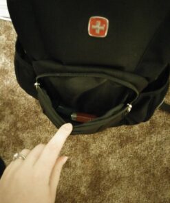 Swiss Gear SA1908 Black TSA Friendly ScanSmart Laptop Backpack - Fits Most 17 Inch Laptops and Tablets 80 71qs4gQQaSL