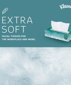 Kleenex Professional Facial Tissue for Business (21400), Flat Tissue Boxes, 36 Boxes / Case, 100 Tissues / Box, 3,600 Tissues / Case White 100 Count (Pack of 36) 30 71qsGoaQjvL