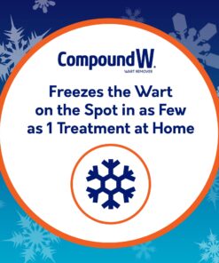 Compound W Freeze Off Plantar Wart Remover Kit, 8 Applications,1 Count (Pack of 1) Unflavored 13 71qsScVlljL