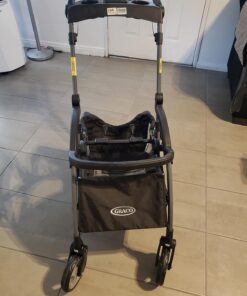 Graco SnugRider Elite Car Seat Carrier, Lightweight Frame, Travel Stroller Accepts any Graco SnugRide Infant Car Seat, Black 4-Wheel 28 71qsjGknDkL