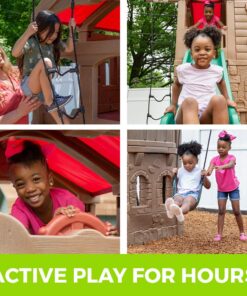 Alternative view of Step2 Naturally Playful Adventure Lodge Swing Set and Play Center Without Glider