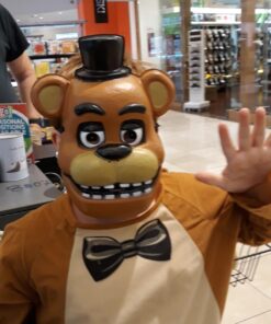 Rubie's Five Nights Child's Value-Priced at Freddy's Freddy Costume, Large, Brown 40 71qt7UqA7YL 1