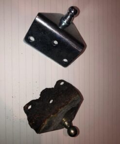 Gas Spring Lift Support Mounting Brackets 10mm Ball Stud - (2 Pair - 10 Millimeter) 2 Pair - 10 Millimeter 17 71qt7sE8m1L