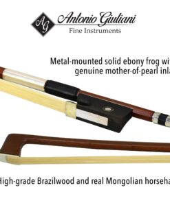 Bunnel Premier Violin Outfit 3/4 Size - Carrying Case and Accessories Included — Solid Maple Wood and Ebony Fittings By Kennedy Violins 3/4-size 22 71qtVMeho4L 1