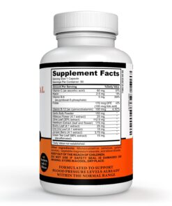 Sigmaceutical Hawthorn Extract Supplement, Olive Leaf Supplement, Garlic Extract Supplement & Hibiscus Supplement - 90 Capsules 90 Count (Pack of 1) 9 71qvFKiMK9L