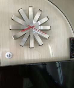 Umbra Ribbon Wall Clock Stainless-steel 37 71qw6hl4fL