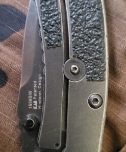 Kershaw XL Cryo II Pocket Knife, 3.25" 8Cr13MoV Steel Titanium-Coated Blade, Assisted Everyday Carry Pocket Knife 1556BW 46 71qwELHxeNL