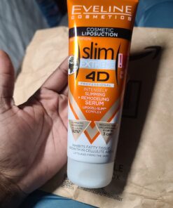 Eveline Slim Extreme 4D Liposuction Body Serum, Firming Body Lotion for Women and Men and Body Sculpting Cellulite Workout Cream 41 71qwfSaqn0L