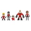 The Incredibles 2 Family 5-Pack Junior Supers Action Figures, Approximately 3" Tall 3 71qxuJnUs7L