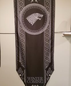 Game of Thrones House Sigil Tournament Banner (19" by 60") (House Stark) 31 71qyWY6mXQL