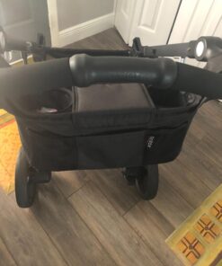 Britax Stroller Organizer with Insulated Cup Holders | Large Center Compartment with Magnetic Closure + 3 Outer Pockets + Folds with Stroller, No Removal Needed Black 38 71r hQzkF1L